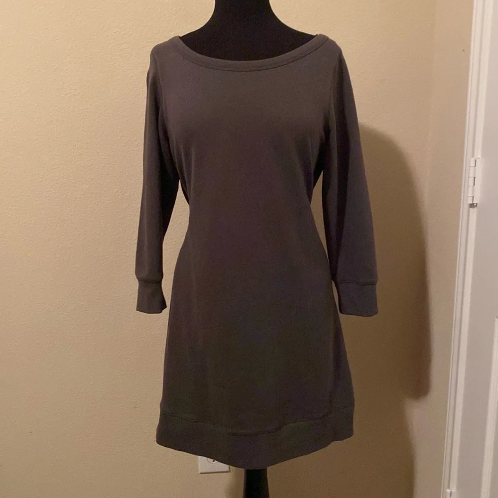 |•VICTORIA’S SECRET•| Open Back Sweater Dress Gray Medium